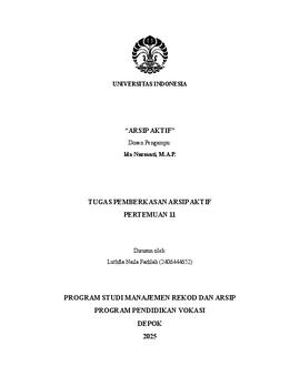 Tugas Praktik Pemberkasan
