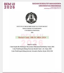 Rancangan Besar Biro Humas BEM UI 2026