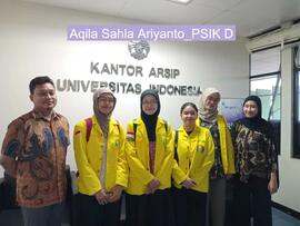 Observasi dan Praktikum Manajemen Pusat Arsip di Kantor Arsip Universitas Indonesia