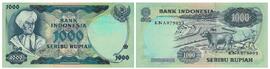 Emisi 1975 Pecahan 1.000 Rupiah