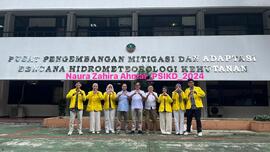 Foto Bersama Kegiatan Observasi di Pusat Pengembangan Mitigasi dan Adaptasi Bencana Hidrometeorologi Kehutanan Bogor 2026