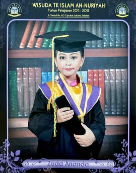 Foto wisuda taman kanak-kanak